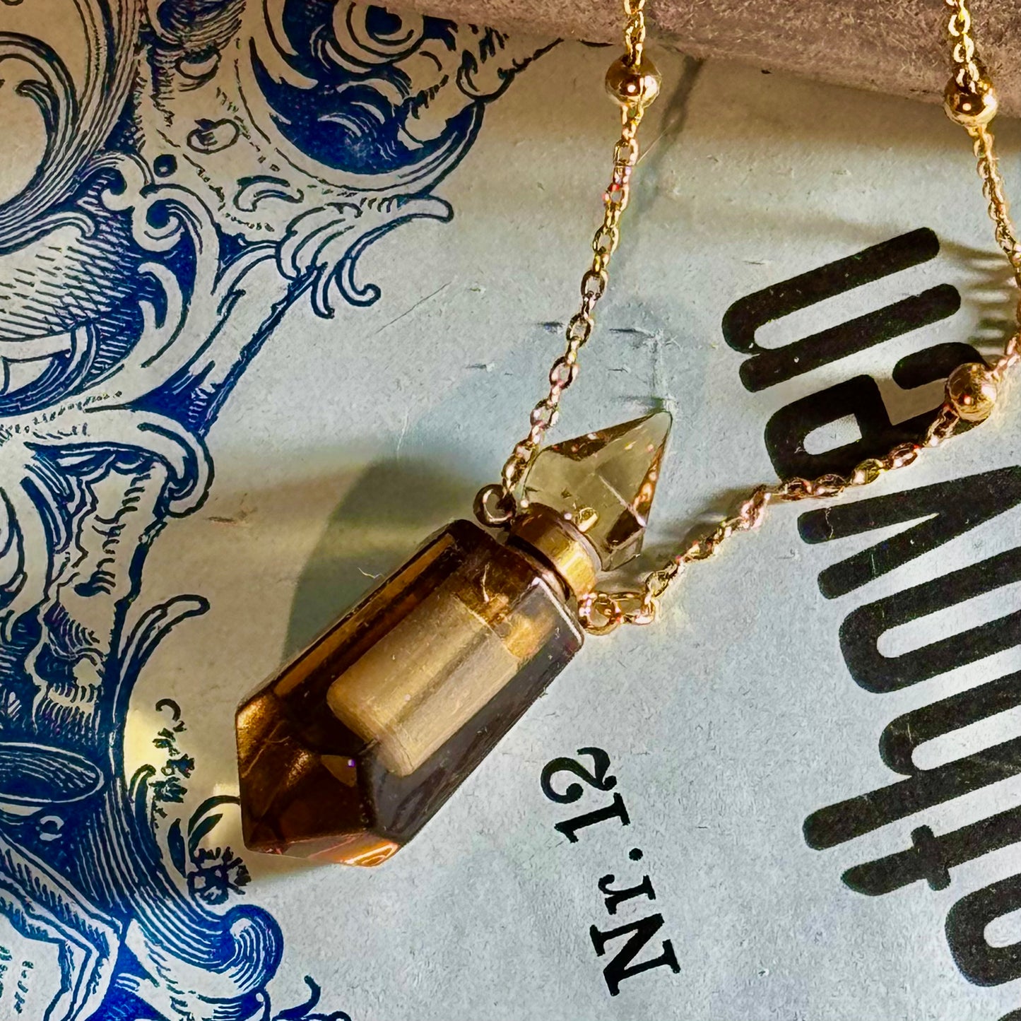 S2939N2 Sweater Chain Long Necklace Choker Thousand and One Nights 6