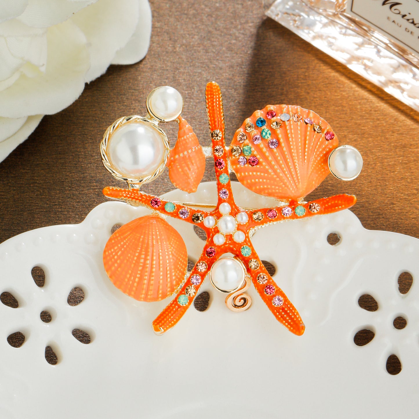S2019B1 Brooch Scarf Buckle fine handmade gifts