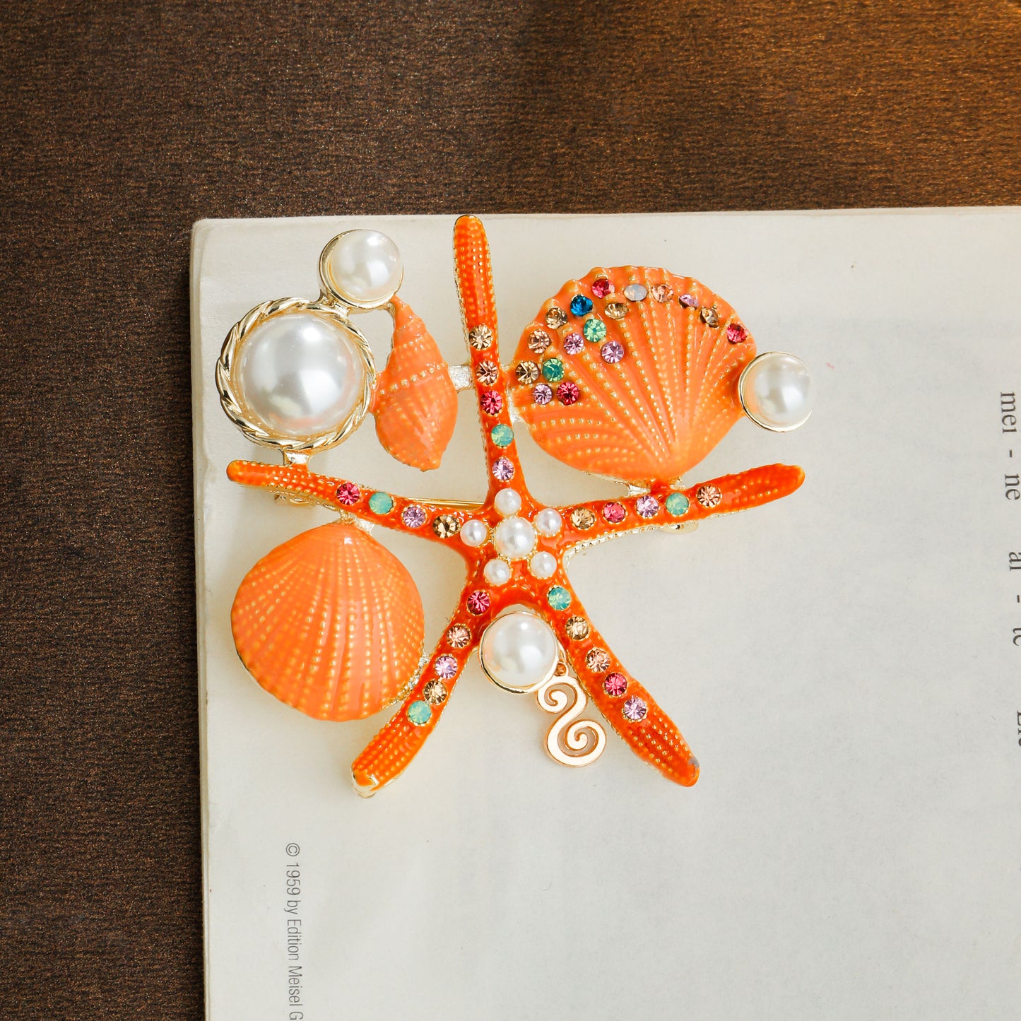 S2019B1 Brooch Scarf Buckle fine handmade gifts