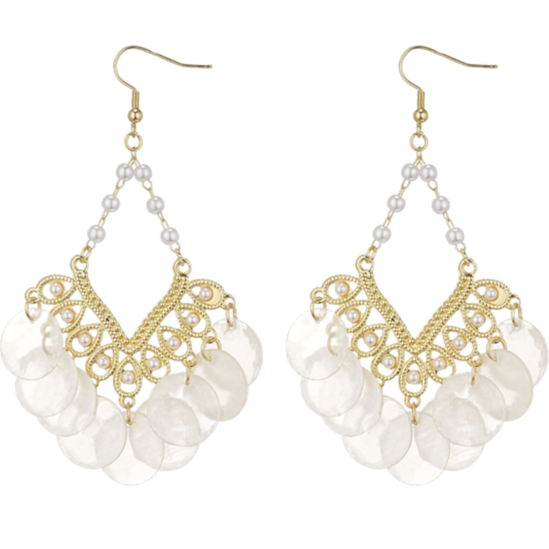 S5061E1 earring Orange Dream Flamenco 2