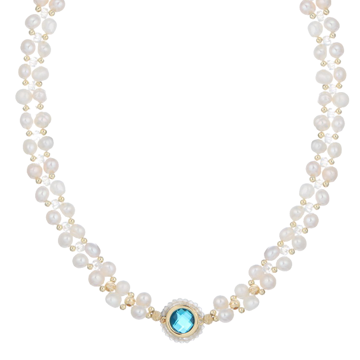 S2459N1 Pearls Sweater Chain Long Necklace Choker simple elegant fine handmade gifts