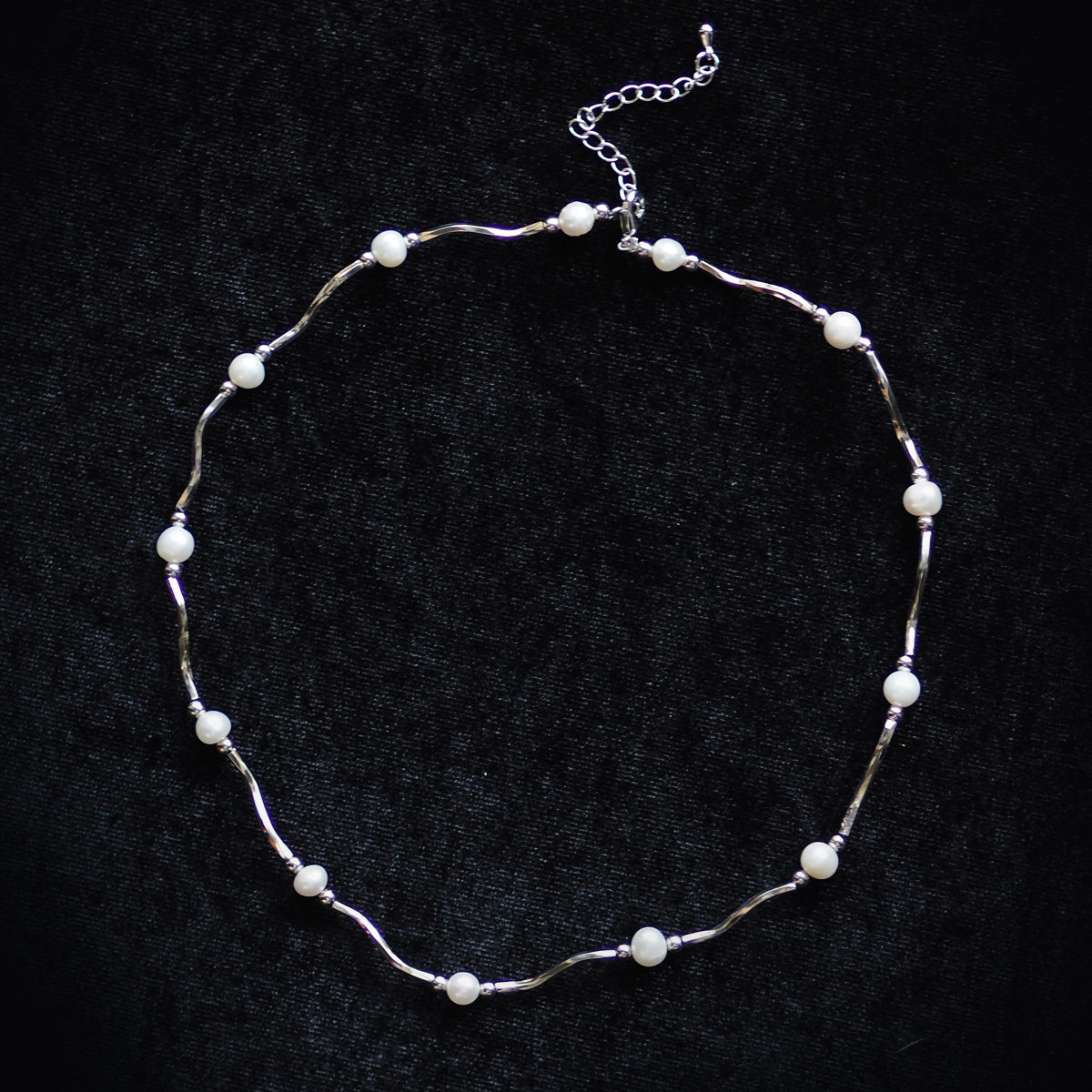 S2660N1 Pearl Sweater Chain Long Necklace Choker fine handmade gifts