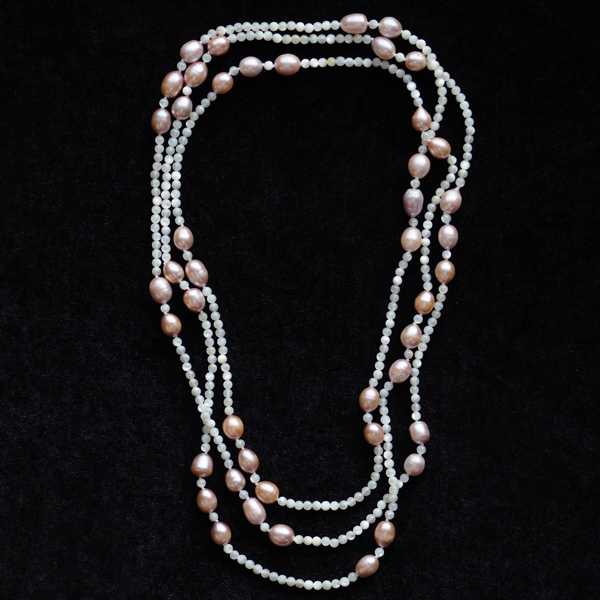 S2772N1 Pearl Sweater Chain Long Necklace Choker fashion handmade gifts