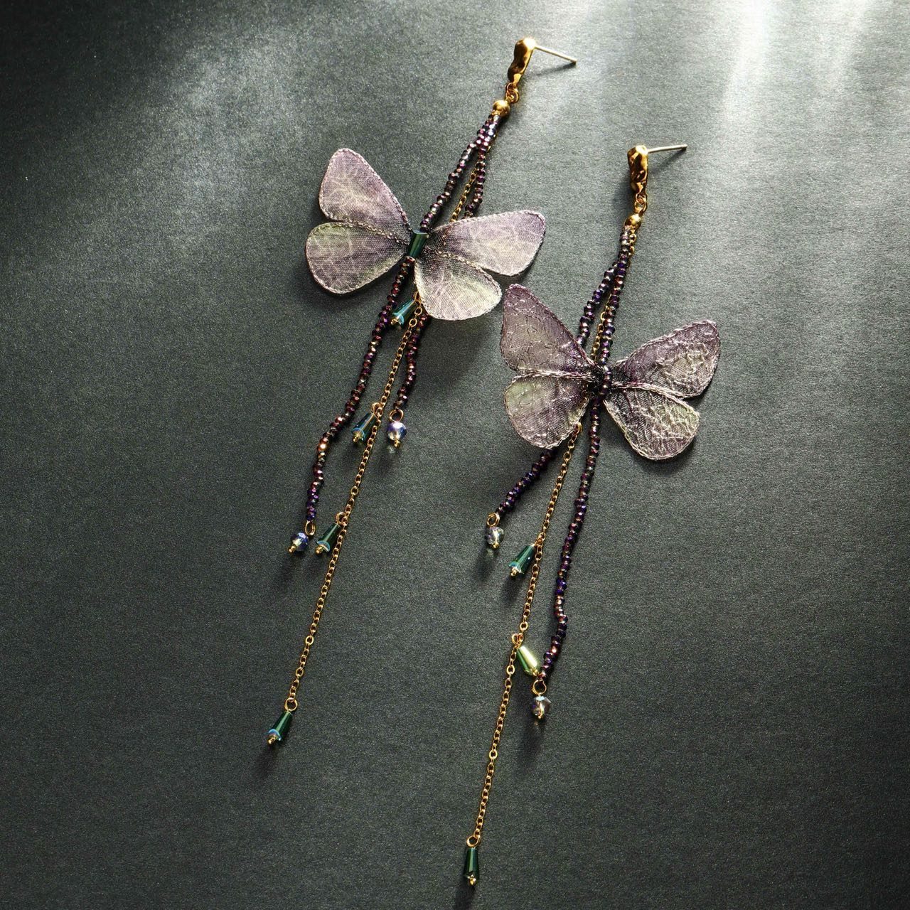 S4972E1 Long Earrings Stud Ear Accessories fine handmade gifts