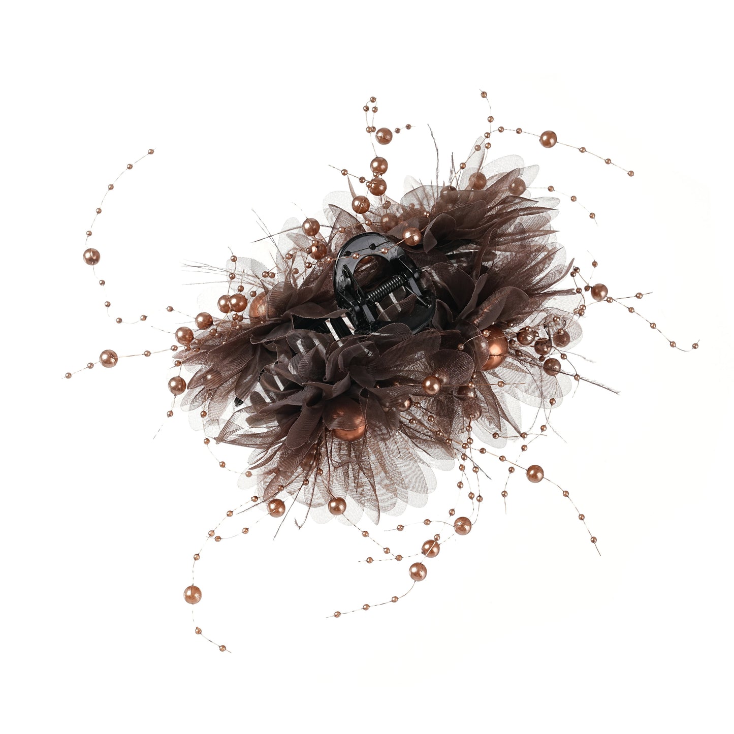 S2905H1 Hair Clip Hair Accessories Lucky Brown Star