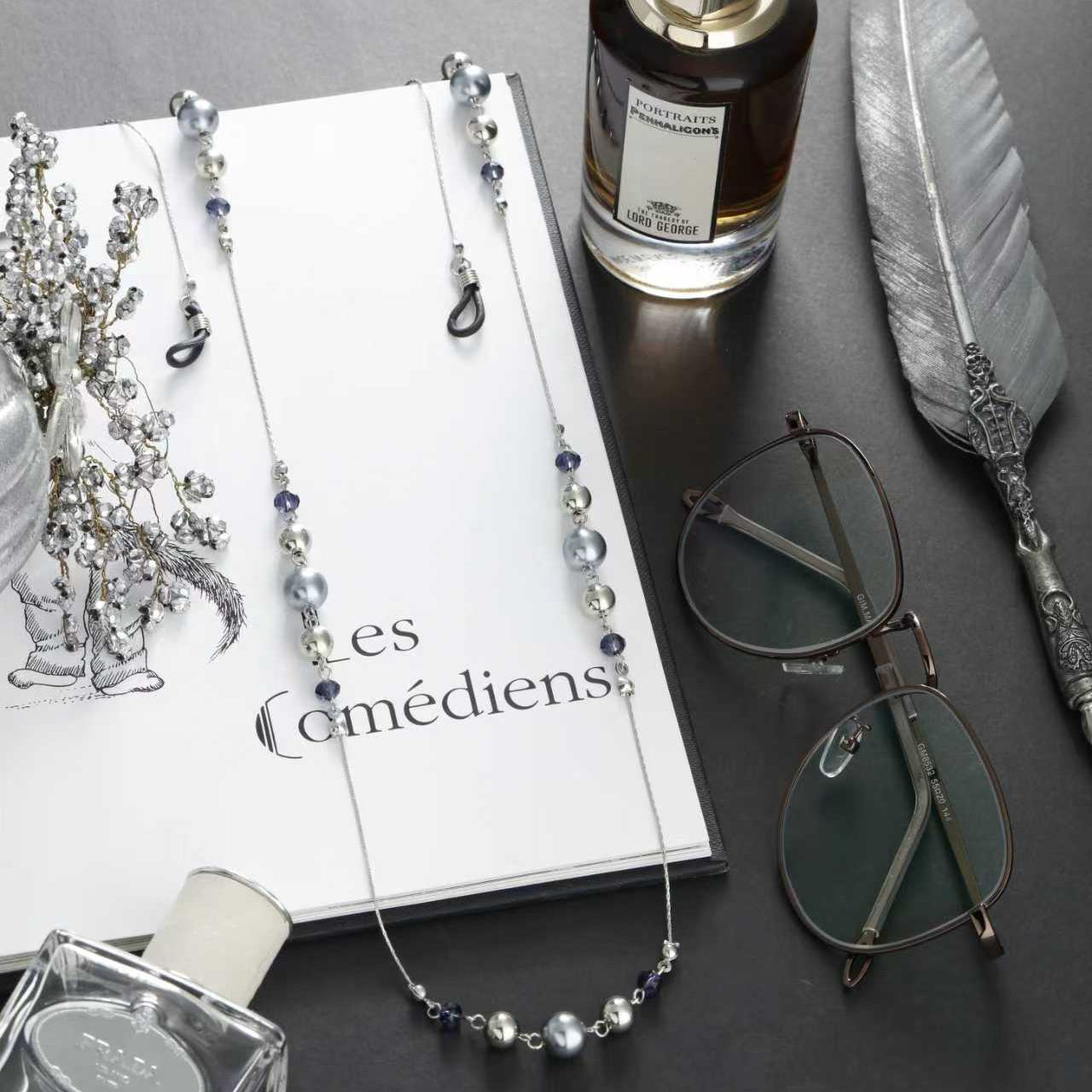 S2276N1 Eyeglass Chain Downton Manor Eyeglass Chain