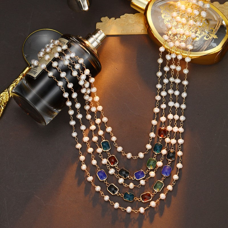 S2827N1 necklace Colorful Festival 