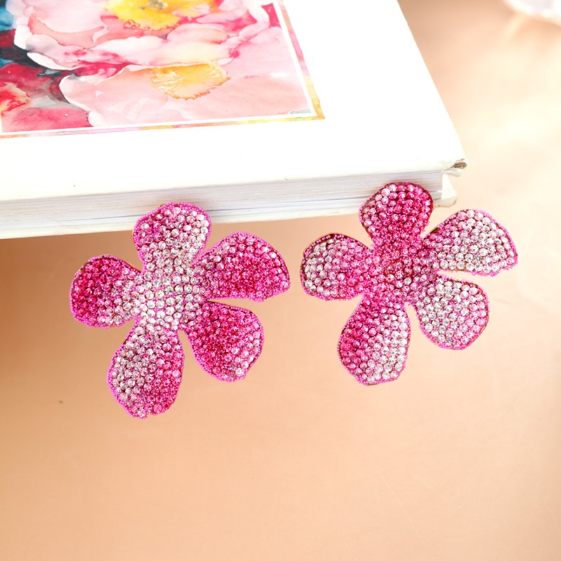 S5079E1  Earring Flower Academy