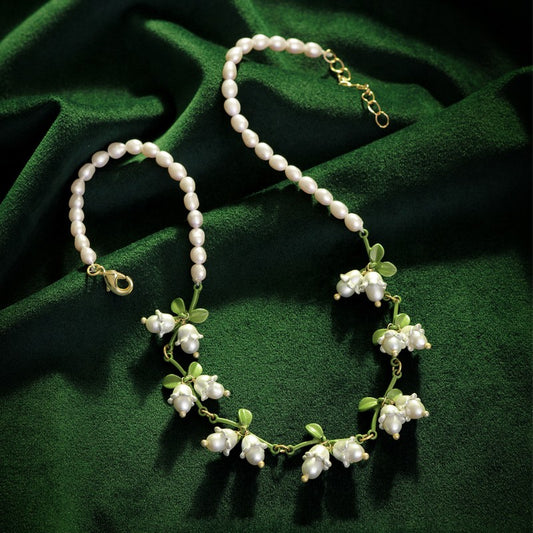 S2375N1 Pearl Necklace Choker necklace Sweater Chain fine handmade gifts