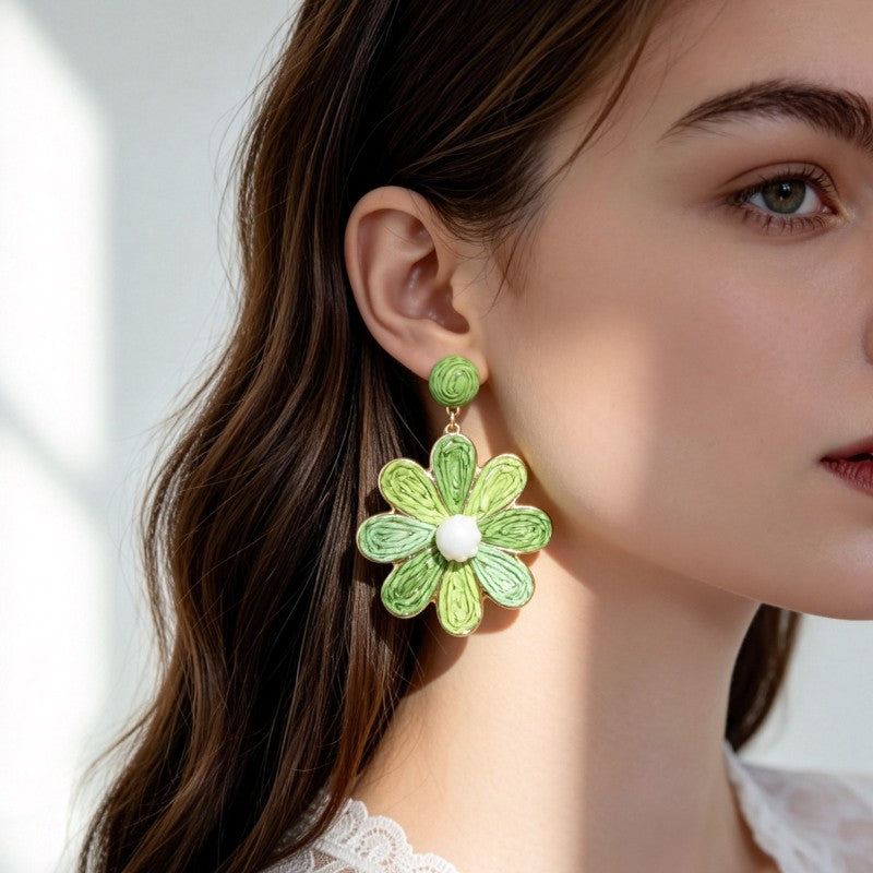 S5152E1 Fairy Flower Earrings Earrings Stub Ear Accessiories