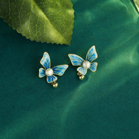 S4935E1 Pearl Earrings Stud Ear Accessories fine handmade gifts