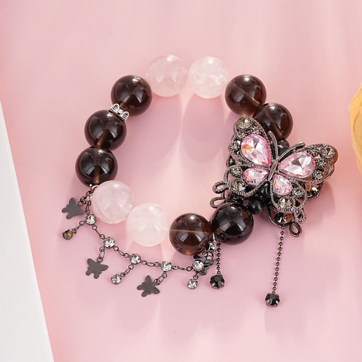 S2312C1 Rose Frost Butterfly bracelet