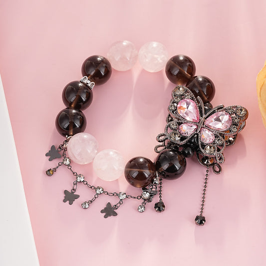 S2312C1 Rose Frost Butterfly bracelet