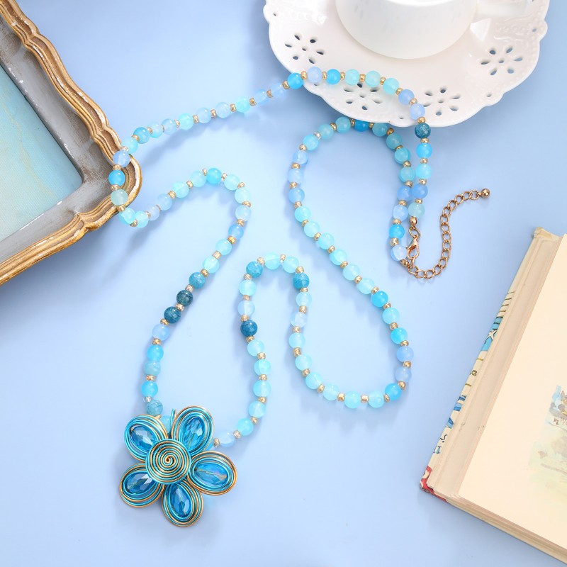 S2968N1 Necklace Flowers of Norway