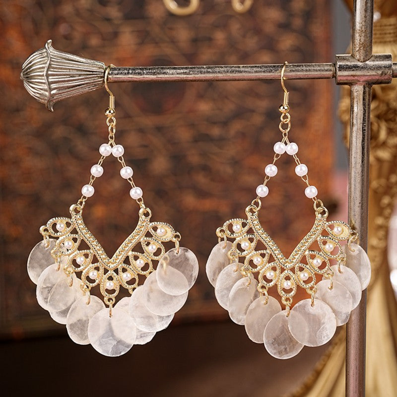 S5061E1 earring Orange Dream Flamenco 2