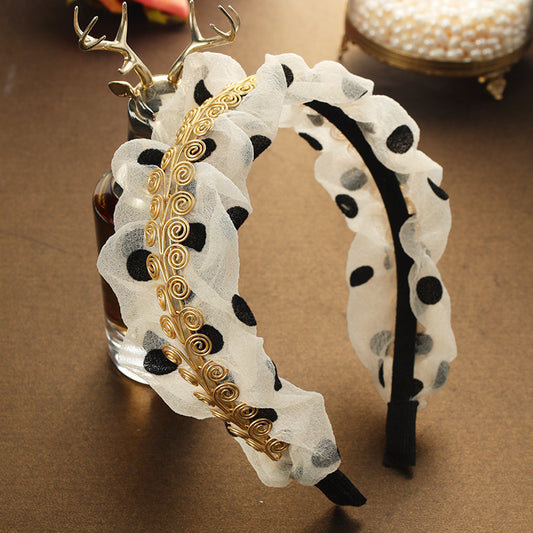 S2849H1 Anti-Slip Hair accessories Hairband Hair Hoop fine handmade gifts