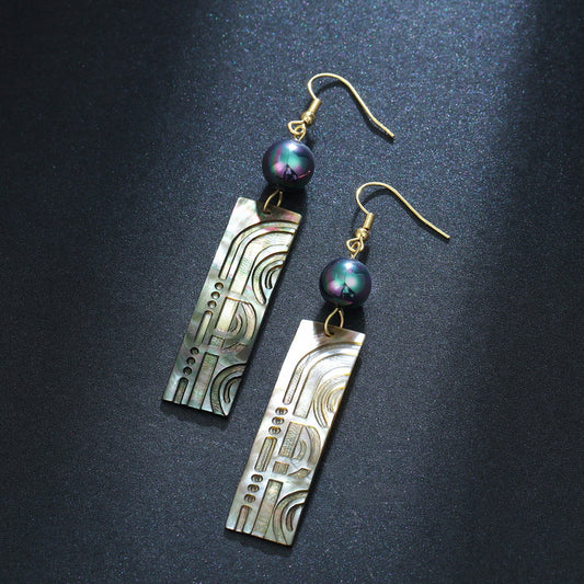 S4619E1 Long Earrings Stud Ear Accessories fine handmade gifts