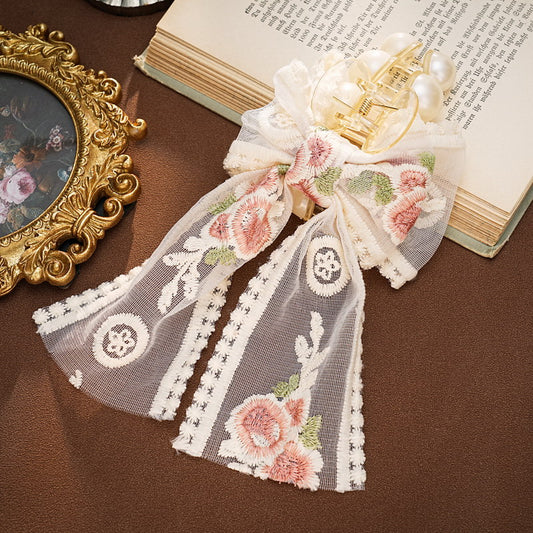 S2808H1 flower Anti-Slip Hair accessories Hair Clip Claw Clip Hair Tie fine handmade gifts
