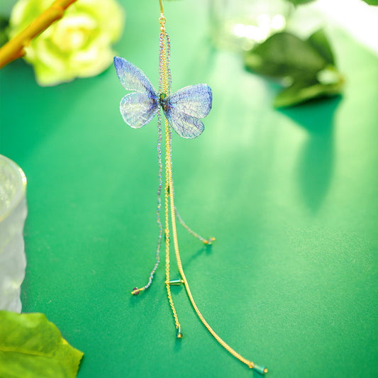 S4412E1 Earrings Stud Ear Accessories  with tassels fine handmade gifts