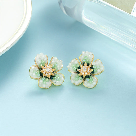 S4872E1 Earrings Stud Ear Accessories fine handmade gifts