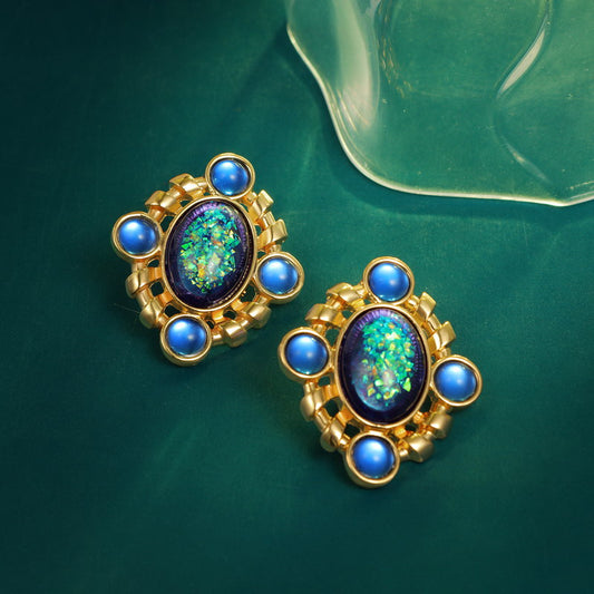 S4366E1 Stud Earrings Ear Accessories fine handmade gifts