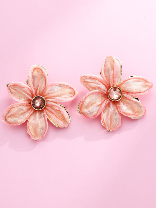 S5183E2 Sakura Halo earrings