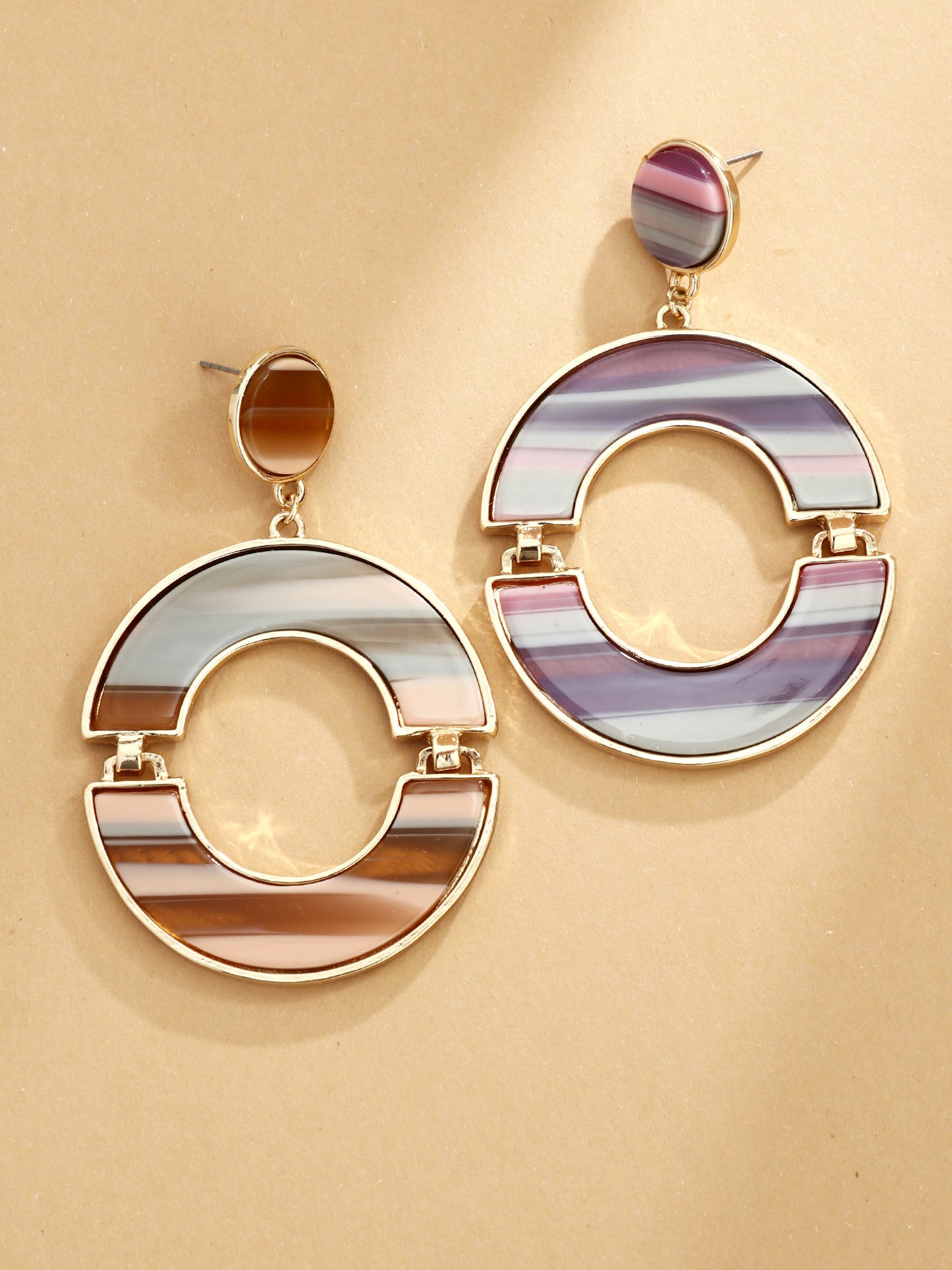 S5179E1 Shattered Mirage earrings
