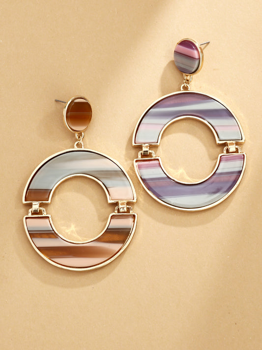 S5179E1 Shattered Mirage earrings