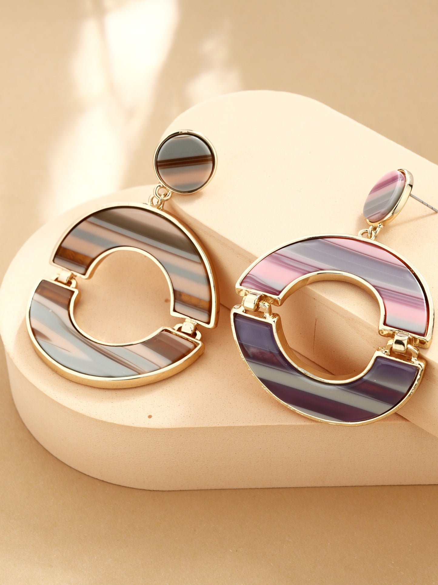 S5179E1 Shattered Mirage earrings