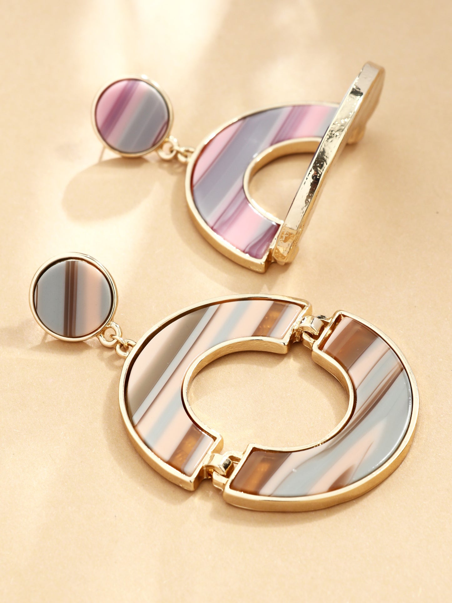 S5179E1 Shattered Mirage earrings