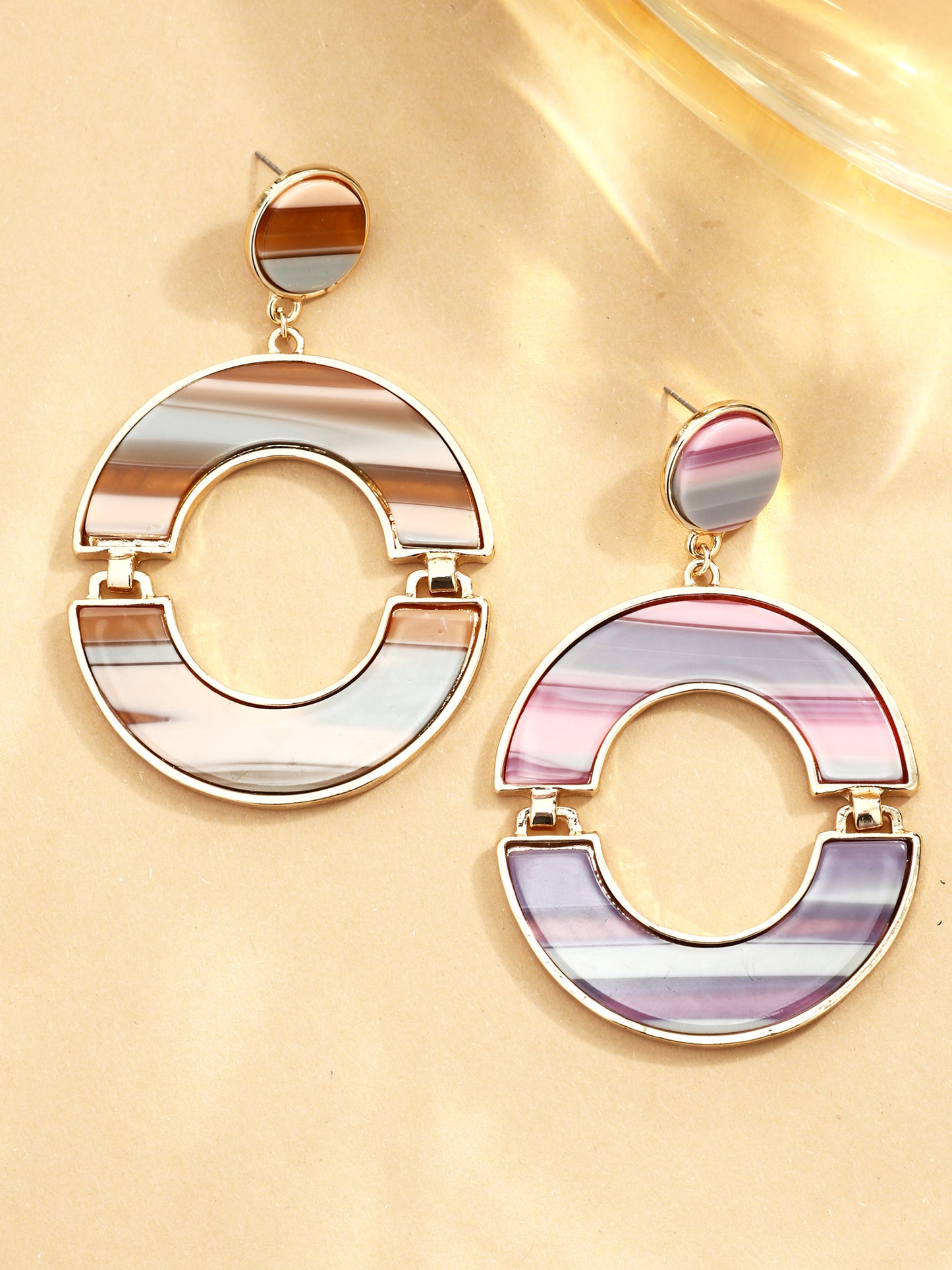 S5179E1 Shattered Mirage earrings