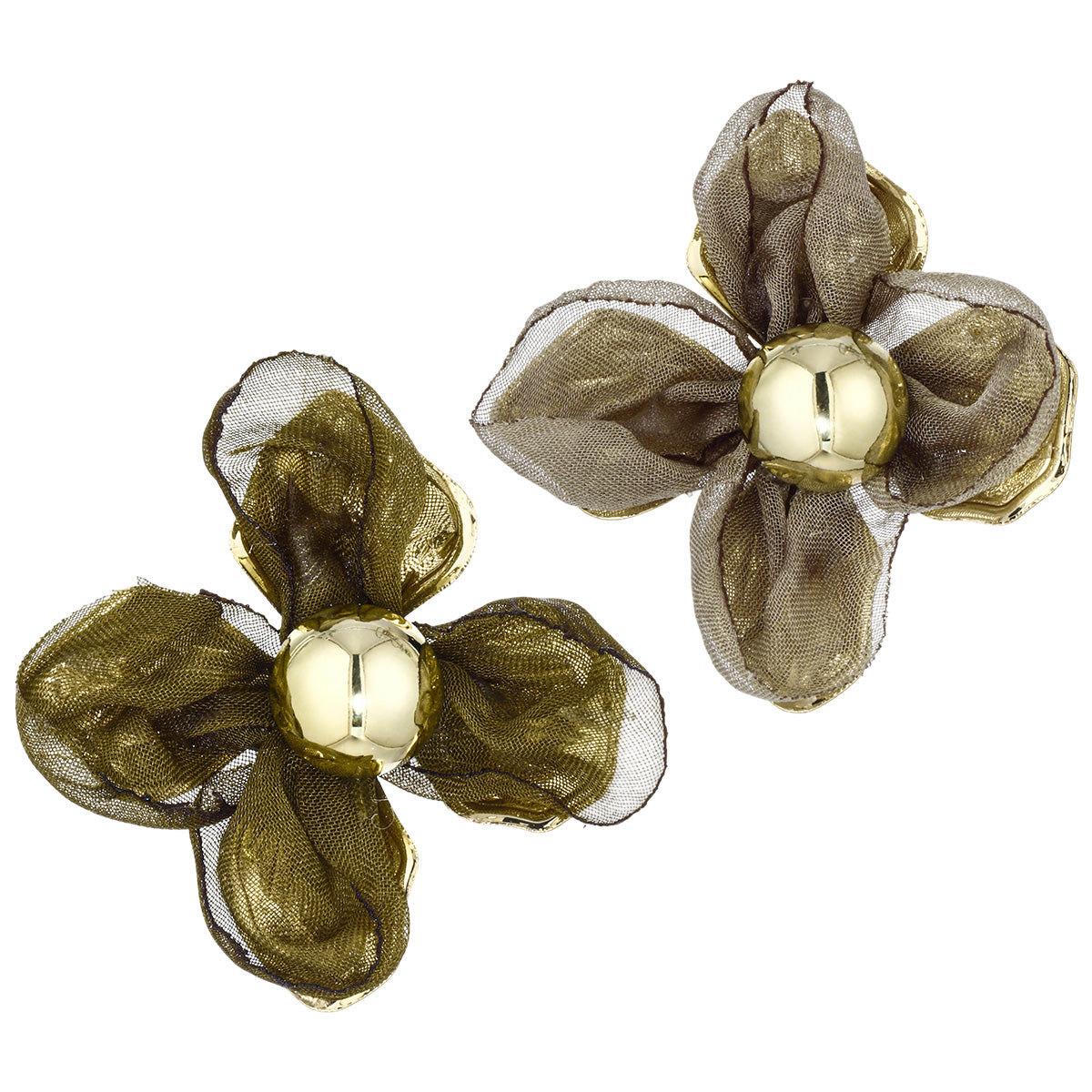 S5184E1 Mismatched Bloom earrings