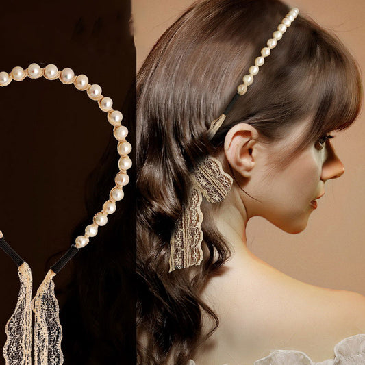 S2509H1 Anti-Slip Pearl Hair Accessories Hair Hoop hairband fashion fine handmade gifts