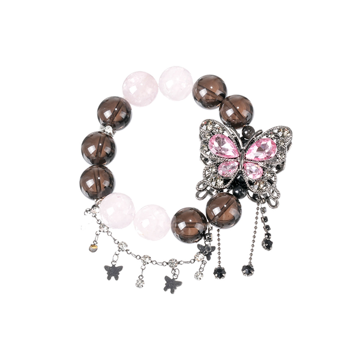 S2312C1 Rose Frost Butterfly bracelet