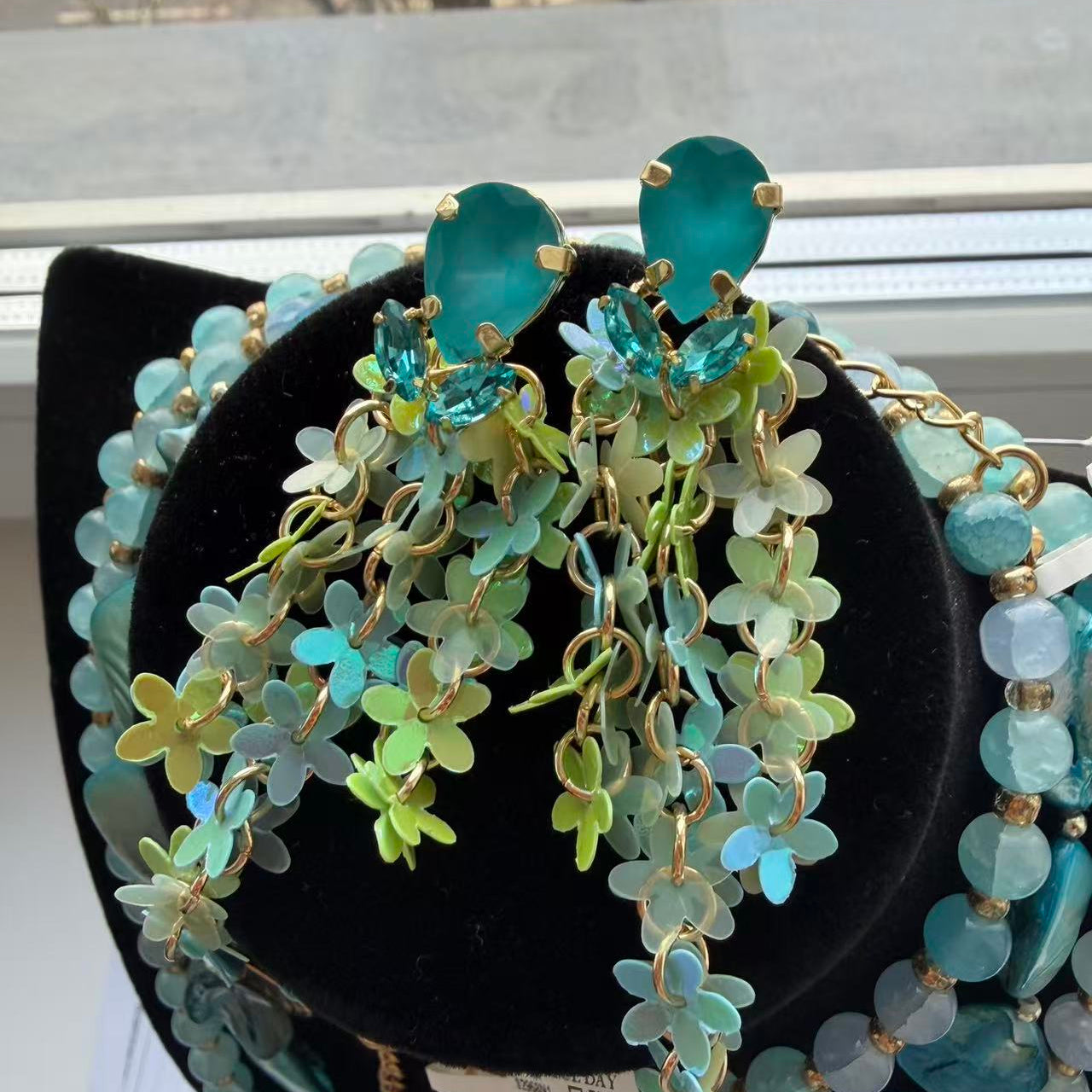 S5073E1 Moonlight Dancer 2 Clip-on Earrings