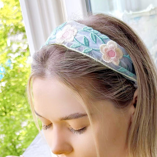 S2950H2 Hair Hoop Pastoral Flower Language 2