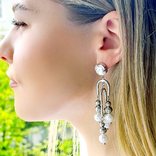 S5045E1 Stud Ear Accessories Morning Mist Kiss