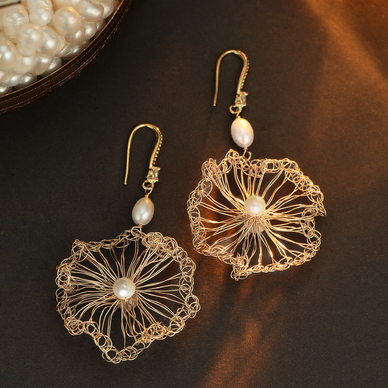 S4892E1 Pearl Stud Ear Accessories  Hoop Earrings fine handmade gifts