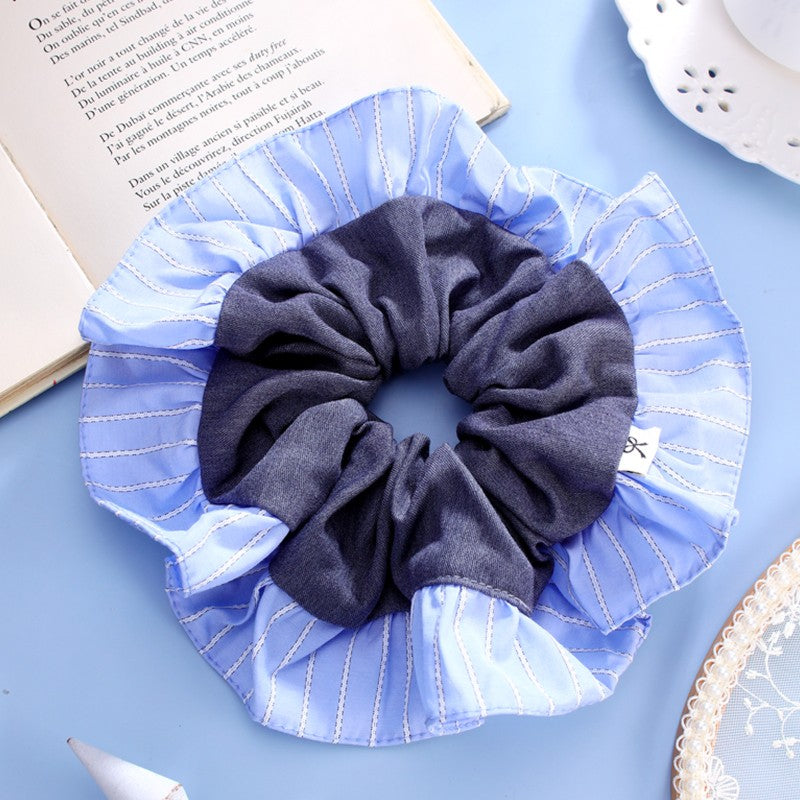 S2984H1 Hair accessory Office Ruffled Style
