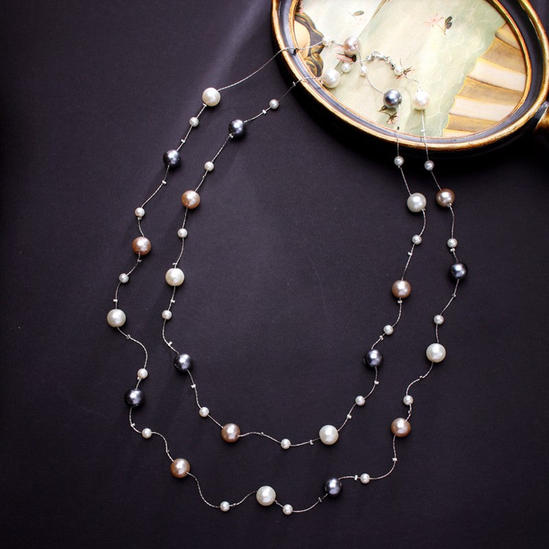 S2952N1 Necklace Aurora Trails