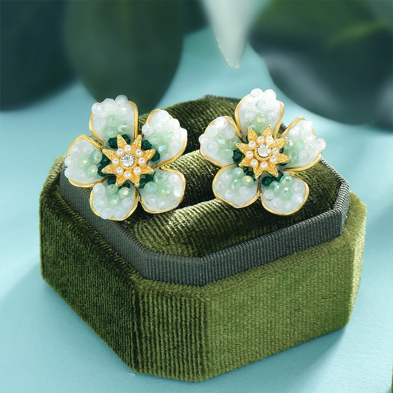 S4872E1 Earrings Stud Ear Accessories fine handmade gifts