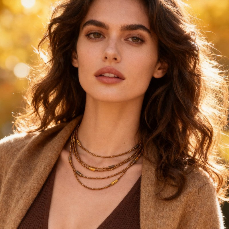 S3004N1 Necklace Sweater Long Chain Choker Gift