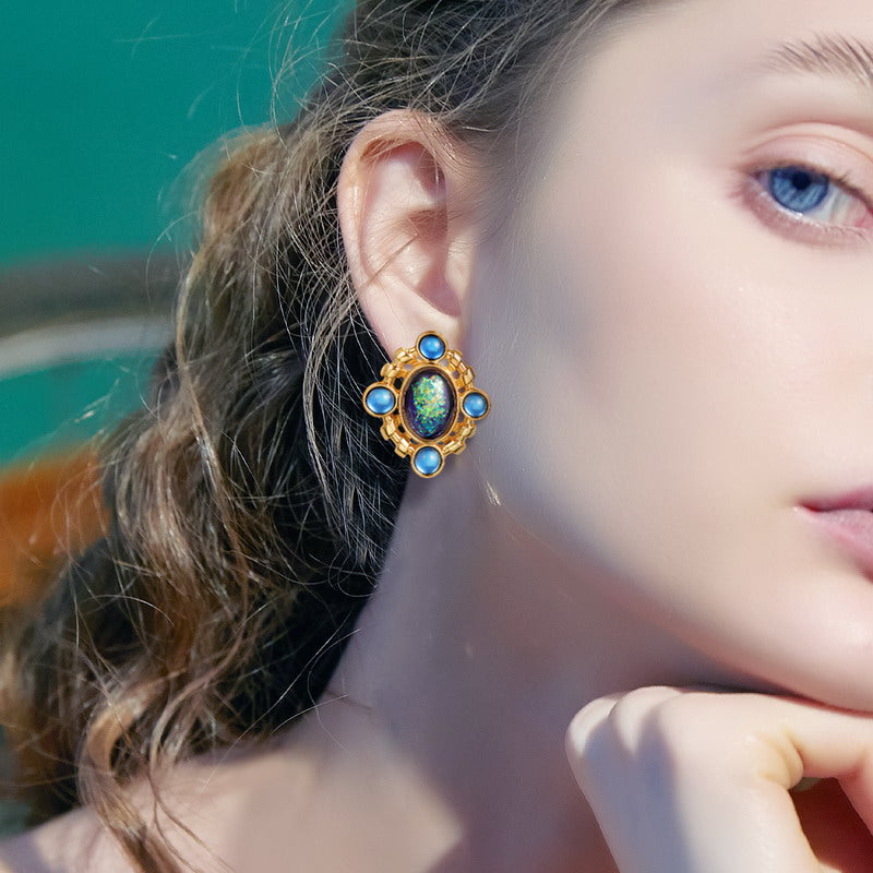 S4366E1 Stud Earrings Ear Accessories fine handmade gifts