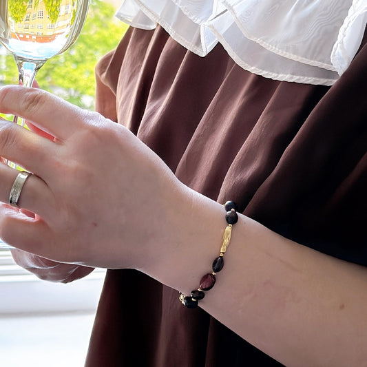 S2303C1 Bangle Hand Chain Bracelet Sunset sweet