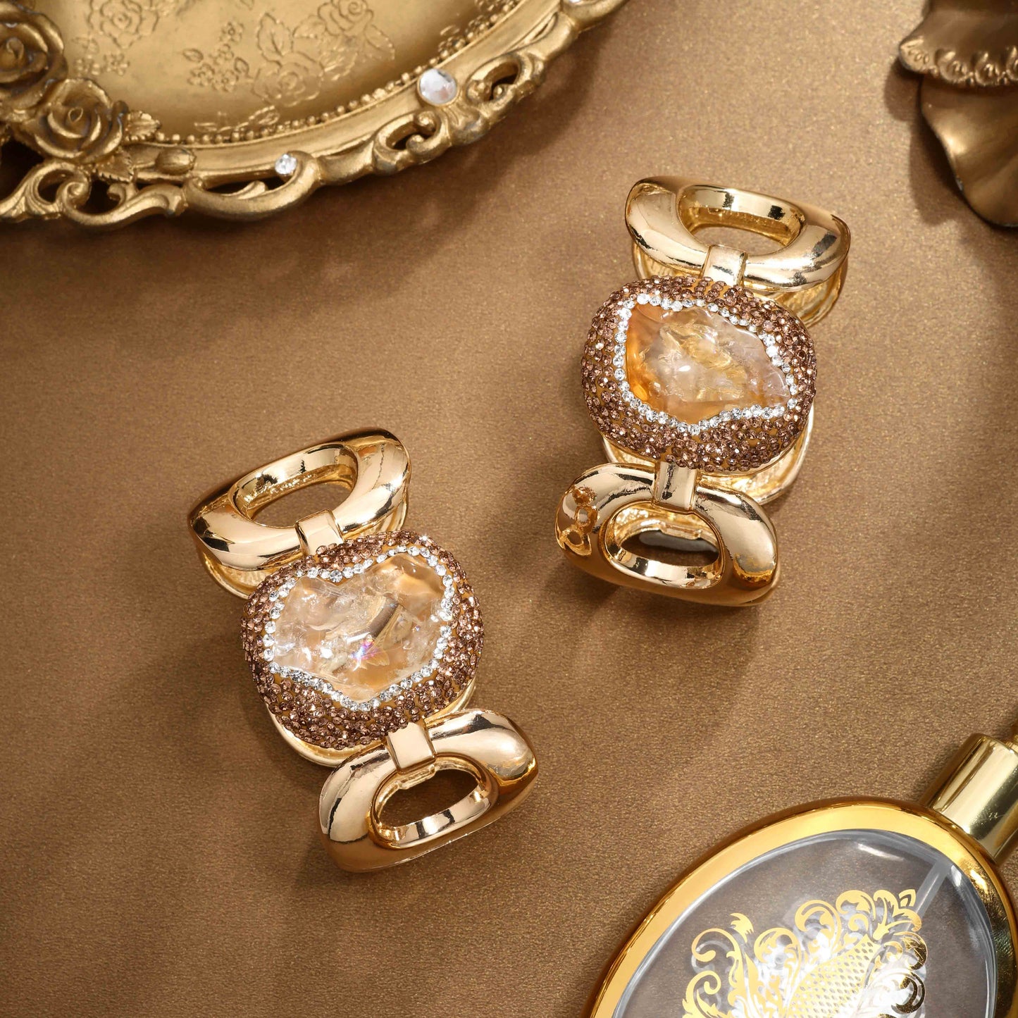 S2034W1 Citrine Bracelet Bangle Hand Chain fine handmade gifts