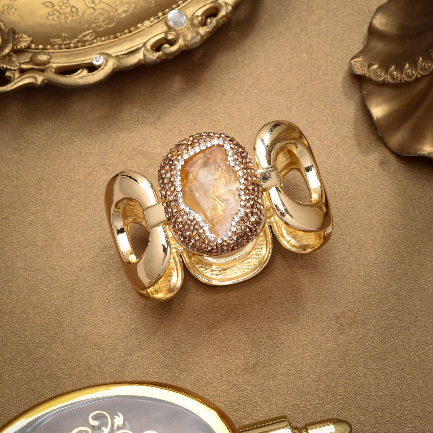 S2034W1 Citrine Bracelet Bangle Hand Chain fine handmade gifts