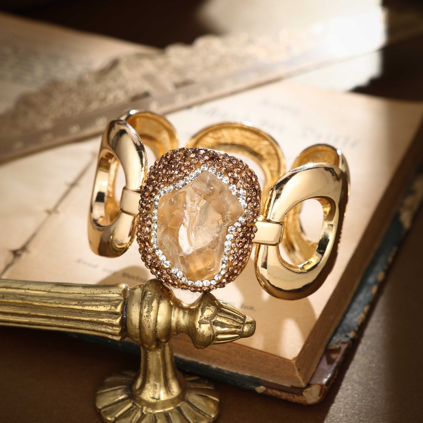 S2034W1 Citrine Bracelet Bangle Hand Chain fine handmade gifts