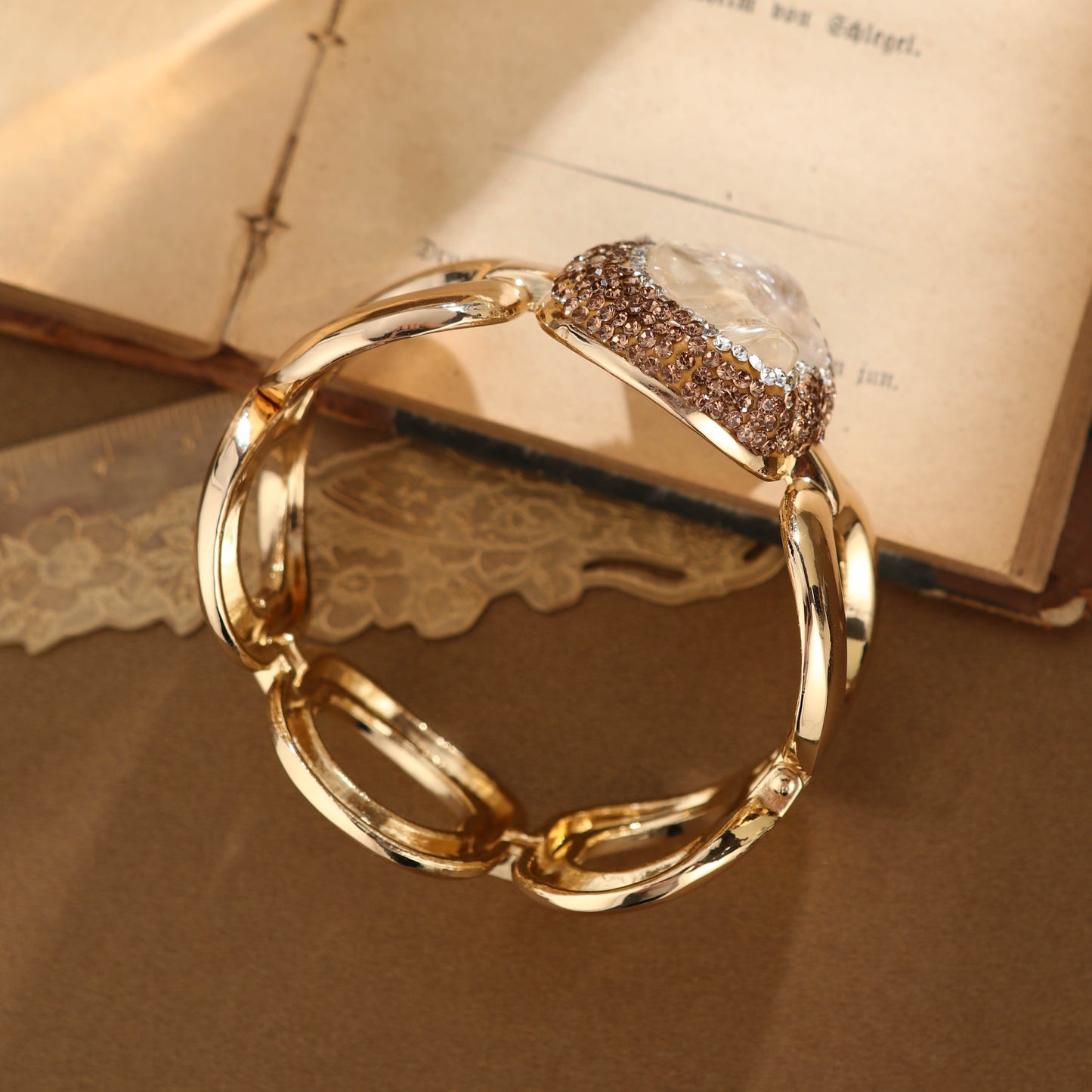 S2034W1 Citrine Bracelet Bangle Hand Chain fine handmade gifts