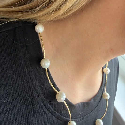 S3036N1  pearl necklace  multi-layer bracelet