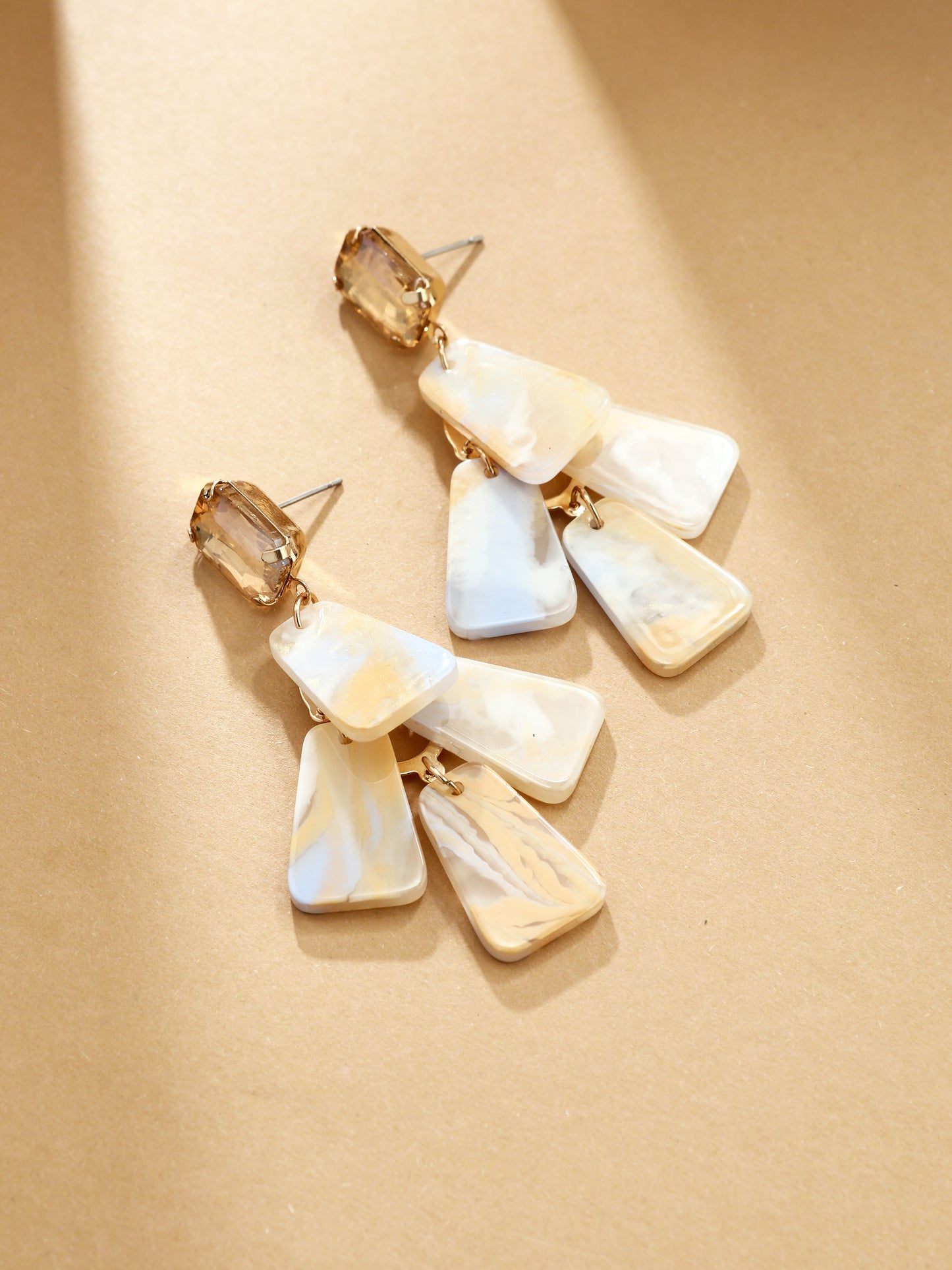 S5181E4 Vintage Facet Drop earrings